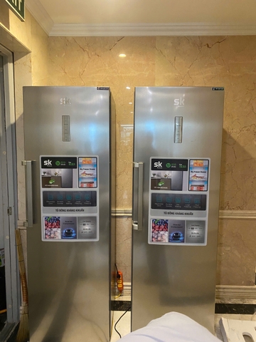 Tủ đông đứng SK Sumikura 350 lít Inverter - KHÔNG ĐÓNG TUYẾT