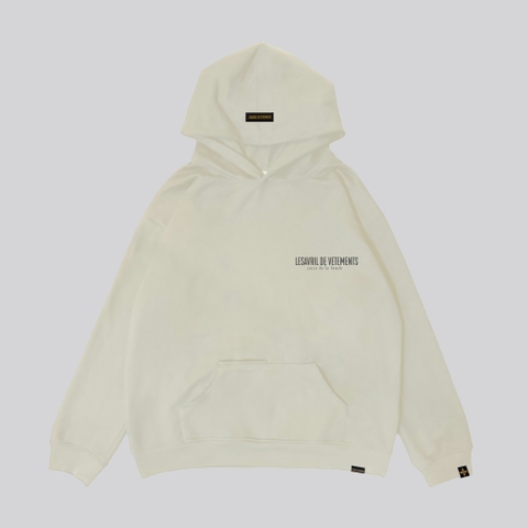 Áo khoác nỉ Hoodie Lesavril de Vetements SDLB - Light Beige