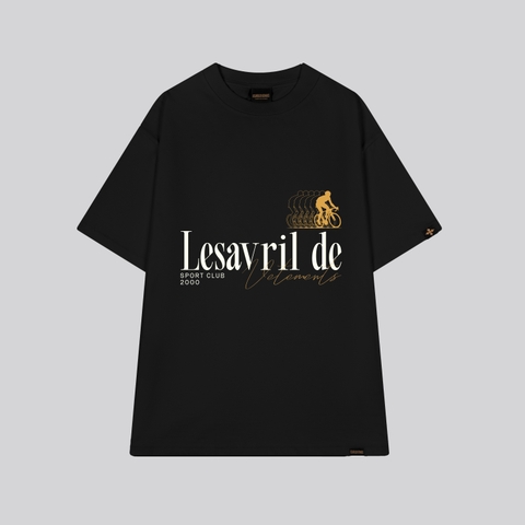 Áo thun Lesavril de Vetements Sport Club - Black