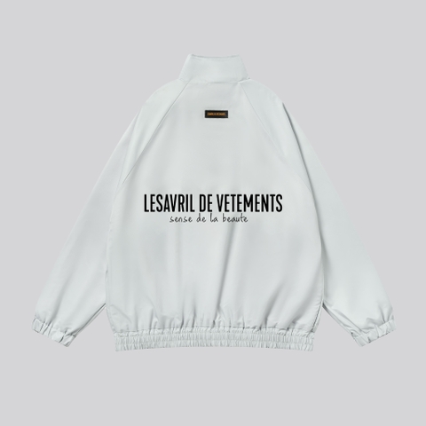 Áo khoác dù Jacket Lesavril de Vetements SDLB - Silver