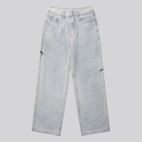 Quần dài Jean Lesavril de Vetements - Blue Gray