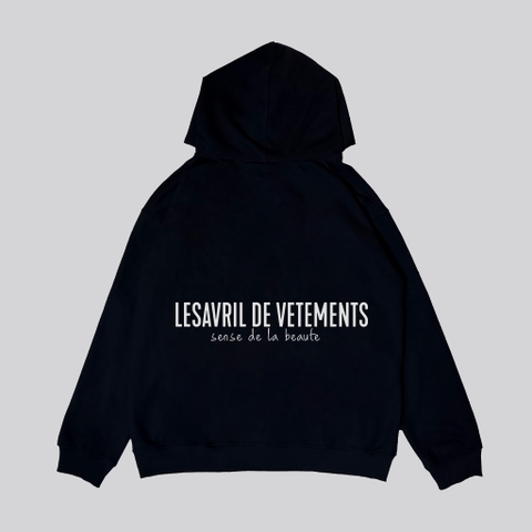 Áo khoác nỉ Hoodie Lesavril de Vetements SDLB - Black