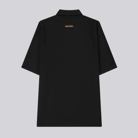 Áo Polo Lesavril de Vetements SDLB - Black