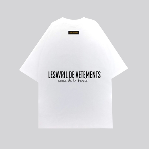 Áo thun Lesavril de Vetements SDLB - White