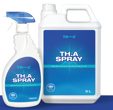 DUNG DỊCH PHUN SÁT KHUẨN BỀ MẶT DỤNG CỤ Y TẾ TH.A SPRAY