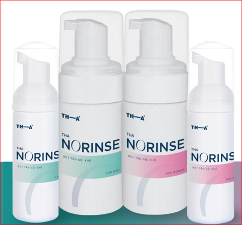 BỌT TẮM GỘI KHÔ THA NORINSE