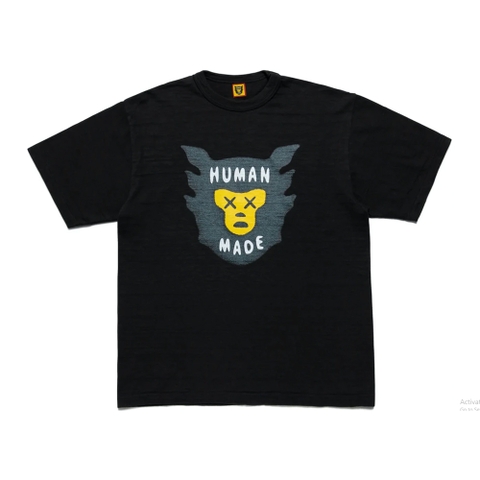 HUMAN MADE X KAWS #1 T-SHIRT SS21 BLACK