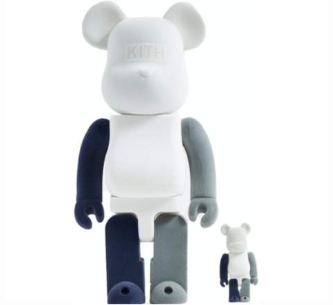 BEARBRICK KITH CONCRETE 100% & 400%