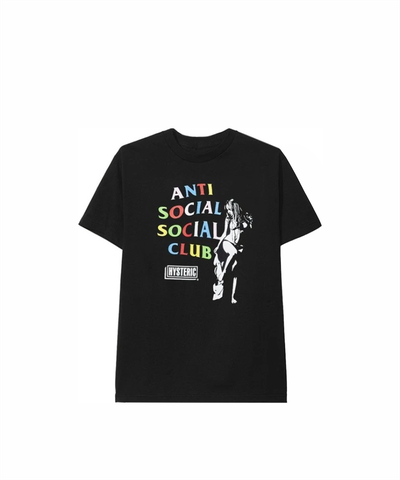 ASSC X HYSTERIC GLAMOUR TEE BLACK