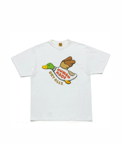 HUMAN MADE X KAWS #2 T-SHIRT SS21 WHITE