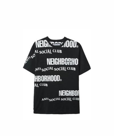 ASSC X NEIBORHOOD IN TEAR TEE BLACK