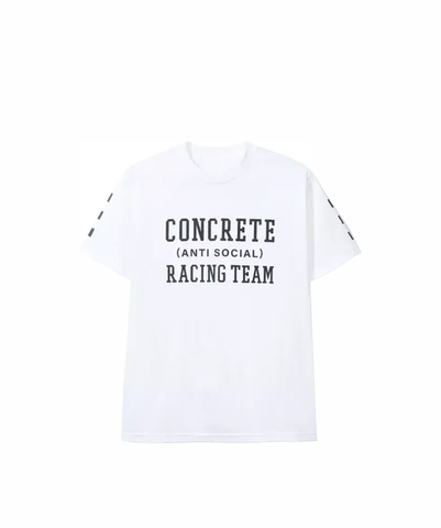 ASSC CONCRET JUNGLE RACING TEAM TEE WHITE