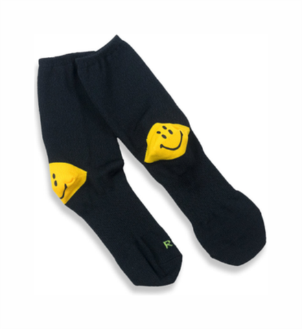 KAPITAL SUPER DRY SMILEY HEEL SOCKS