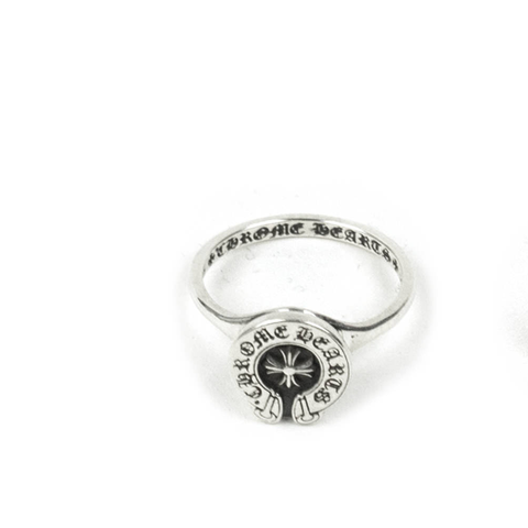 CHROME HEARTS LOGO BUBBLEGUM RING