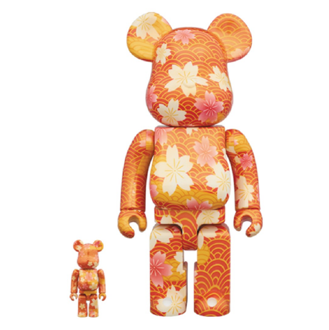 BEARBRICK NINAGAWA CHIYOGAMI 100% & 400%