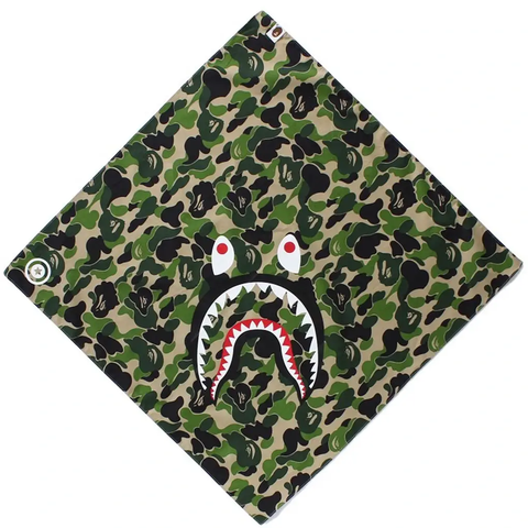 BAPE SHARK BANDANNA ABC CAMO