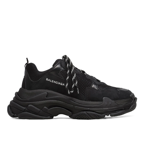 BALENCIAGA TRIPLE S TRIPLE BLACK 483547-W06E1-100