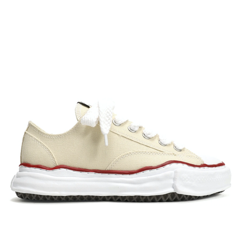 MAISON MIHARA YASUHIRO PETERSON OG SOLE CANVAS LOW-TOP SNEAKERS NATURAL A04FW729-NATURAL - ORDER