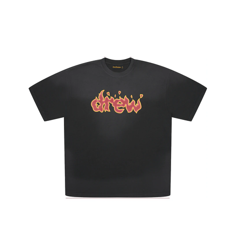 DREW HOUSE LIT FADED BLACK TEE