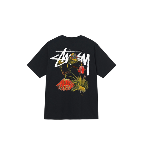 STUSSY 2 DECK BLACK TEE