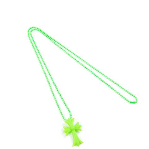 CHROME HEARTS RUBBER NECKLACE GREEN