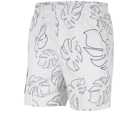 NIKE SB - HVIDE SHORT MED BLADPRINT