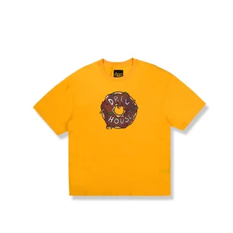 DREW HOUSE DONUT T-SHIRT GOLDEN YELLOW