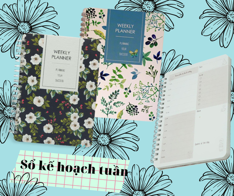 Giúp con học cách quản lý thời gian, mục tiêu cùng sổ tay kế hoạch