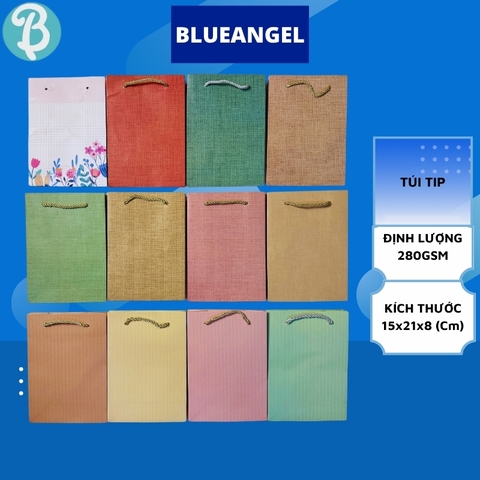 Túi đựng quà tặng cao cấp sang trọng, 15x21x8cm - TIP - Blueangel