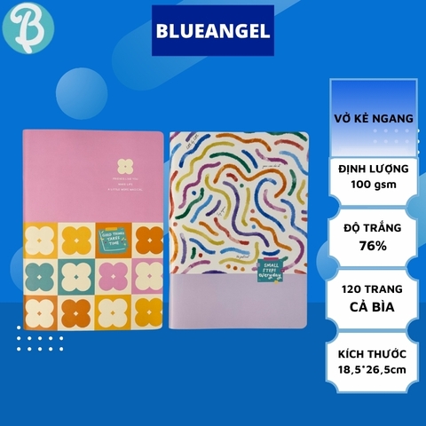 Vở 120 trang Blue NB6-7636