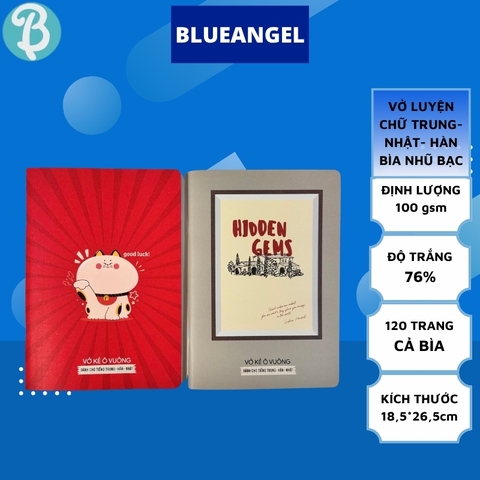 Vở viết chữ tượng hình 120 trang Blueangel NB6-7640