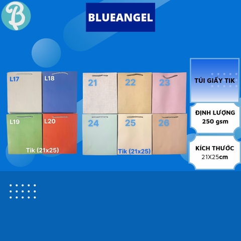 Túi đựng quà tặng TIK cao cấp sang trọng 4 mẫu - Túi TIK - Blueangel