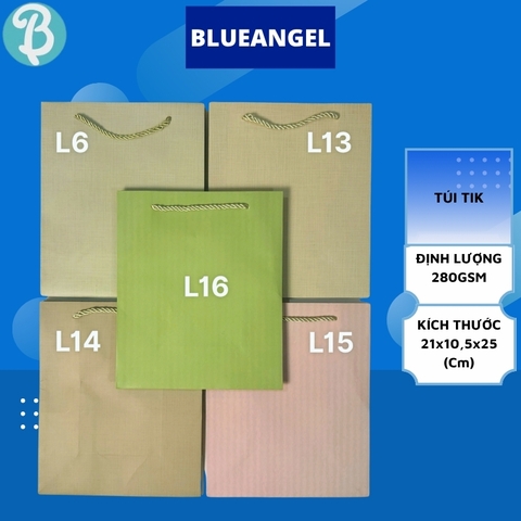Túi đựng quà tặng TIK cao cấp sang trọng 4 mẫu - Túi TIK - Blueangel
