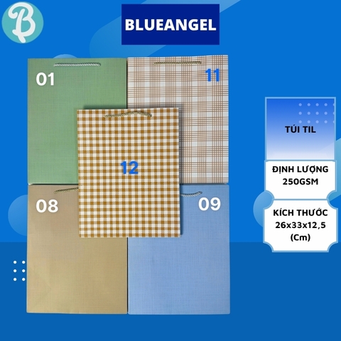 Túi đựng quà tặng cao cấp sang, 25x33x12.5cm - TIL - Blueangel