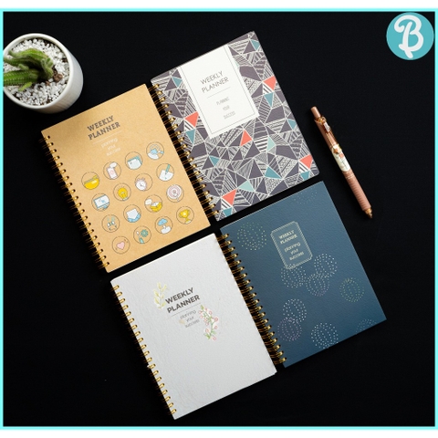 Sổ lịch A5 VWP-LN kế hoạch tuần (Weekly planner) - Blueangel