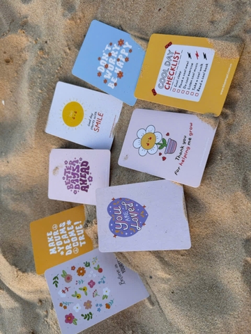 Bộ 8 thẻ card nhiều hình nhiều, nhiều thông điệp tặng bạn bè người thân - Blueangel