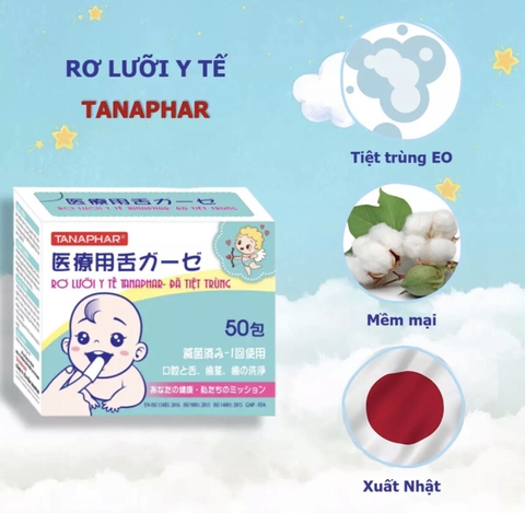 [Hộp 50 Cái] Rơ Lưỡi TANAPHAR