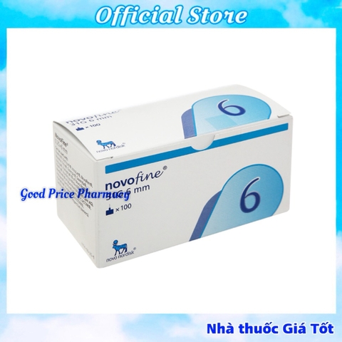KIM TIÊM NOVOFINE 31G X 6MM DÀNH CHO BÚT TIÊM TIỂU ĐƯỜNG (HỘP 100 CÁI)