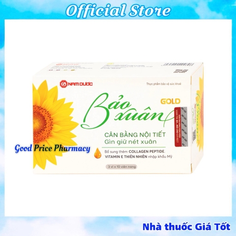 VIÊN UỐNG BẢO XUÂN GOLD HỘP 30 VIÊN