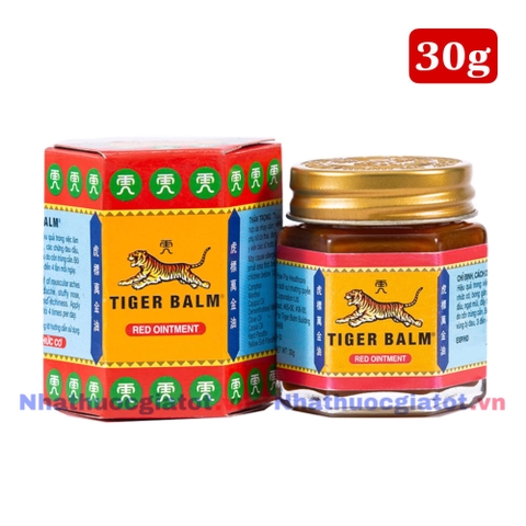 Dầu Cù Là Con Hổ Đỏ TIGER BALM RED OINTMENT - Hỗ Trợ Giảm Đau Nhanh Và Hiệu Quả