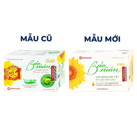 VIÊN UỐNG BẢO XUÂN GOLD HỘP 30 VIÊN