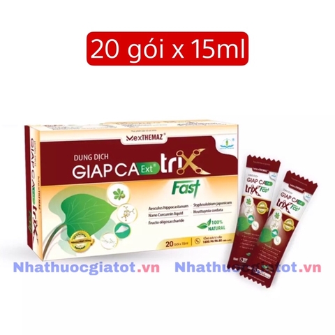 Dung Dịch Giấp Cá Ext TRIX FAST Tác Động Nhanh
