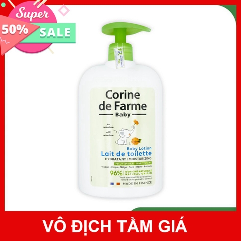 Corine De Farme sữa dưỡng da cho bé Baby Lotion 500ml
