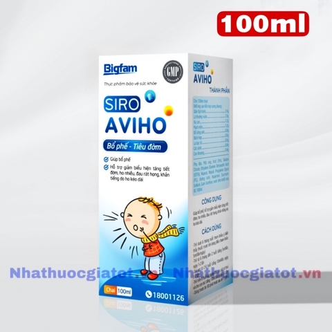 Siro ho AVIHO Chai 100ml