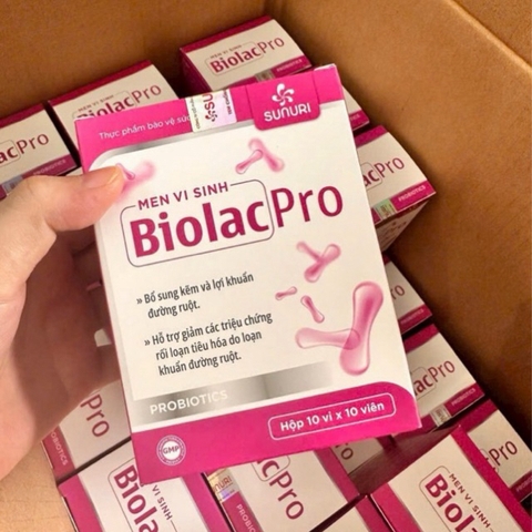 Men Vi Sinh Biolac Pro Giúp Giảm Các Triệu Chứng Rối Loạn Tiêu Hoá