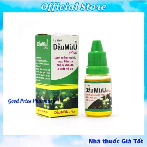 Dầu Mù U Plus Thiên Khánh Chai 12ml - Bí Kíp Giảm Mụn Của Các Tik Toker