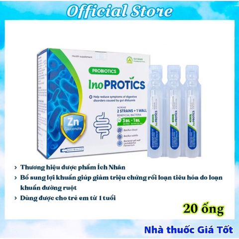 Men Vi Sinh INO PROTICS Bổ Sung Lợi Khuẩn Đường Ruột Giảm Rối Loạn Tiêu Hoá