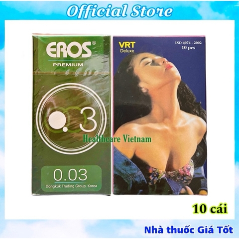 [CHE TÊN] Hộp 10 Cái Bao Cao Su Siêu Bôi Trơn
