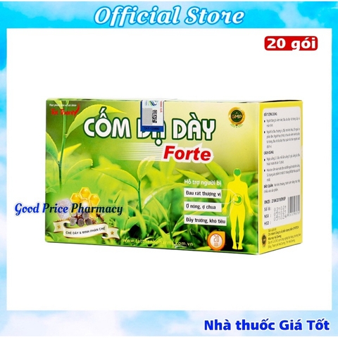 Cốm Dạ Dày, Viên Dạ Dày Tất Thành Hỗ Trợ Giảm Đau Rát Thượng Vị, Ợ Nóng, Ợ Chua, Đầy Hơi, Khó Tiêu