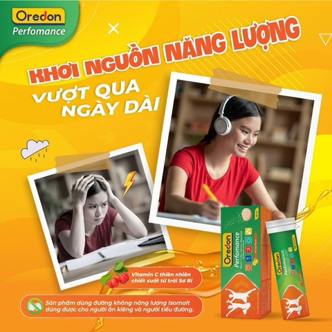 Tuýp 10 Viên Sủi Oredon Chính Hãng Sunuri Bổ Sung Vitamin  Tăng Cường Sức Đề Kháng, Giảm Mệt Mỏi Cho Cơ Thể